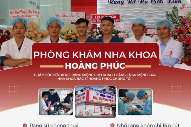 BS Hoàng Phúc - Thương Hiệu Bác Sĩ Nha Khoa Uy Tín, Chất Lượng Tại Việt Nam
