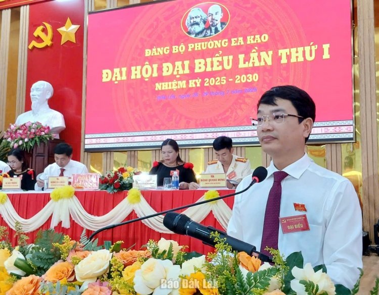 Xây dựng phường Ea Kao theo hướng “Hiện đại – Văn minh – Nghĩa tình – Bản sắc”
