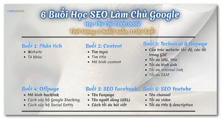 khóa đào tạo SEO 1 kèm 1 – học online trực tiếp cùng chuyên gia, được thiết kế dành riêng cho những ai muốn làm chủ SEO trong thời gian ngắn nhất.