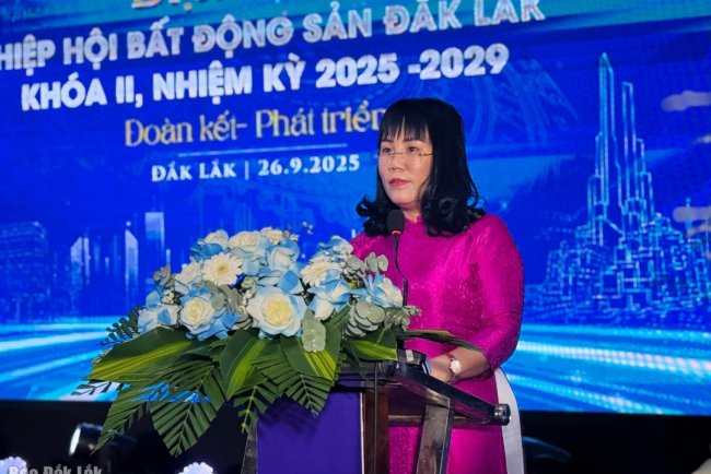 Ông Trần Tiến Lợi làm Chủ tịch Hiệp Hội bất động sản Đắk Lắk khóa II