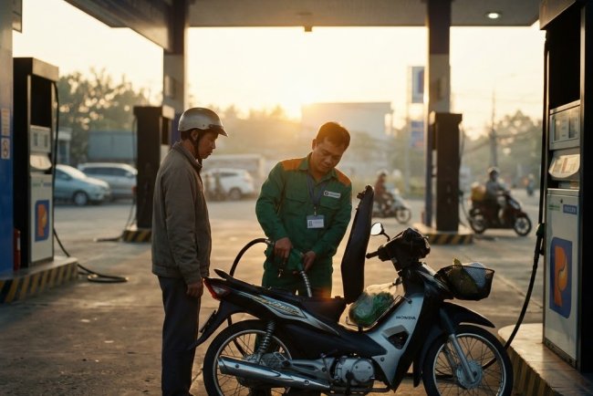 Giá xăng dầu vừa được điều chỉnh từ  hôm nay.  Đồng thời tiếp tục sử dụng Quỹ Bình ổn giá nhằm góp phần ổn định thị trường